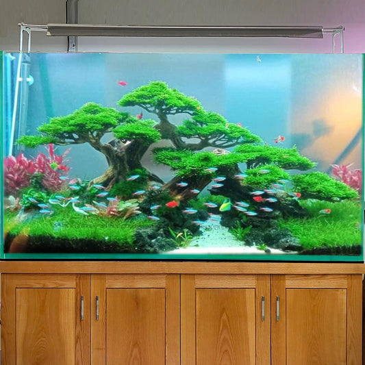 Aquarium bonsai tree aquascaping drift wood handmade fish tank decorations