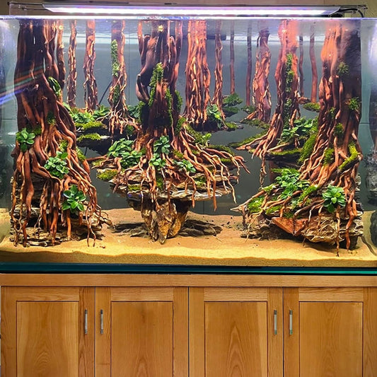 Aquascaping driftwood fish tank hardscape decorations