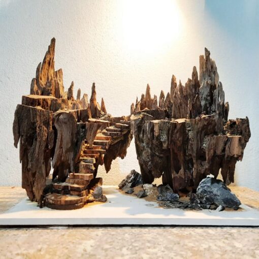 Aquarium driftwood hardscape decorations for fish tank