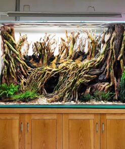 Aquarium hardscape driftwood jungle aquascape for fish tank