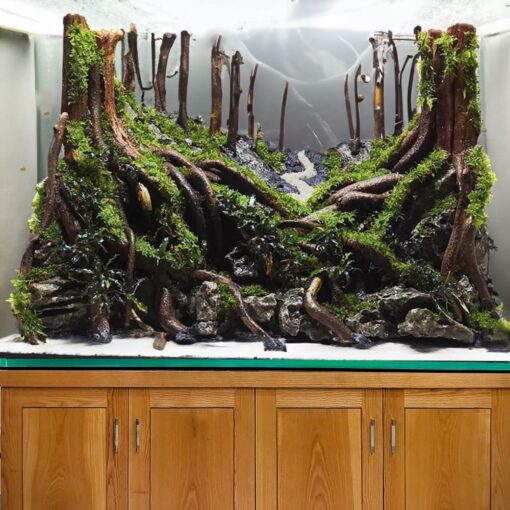 Aquascape aquarium driftwood landscape for fish tank