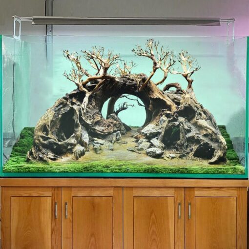 Driftwood Bonsai Aquarium Aquascape rock hardscape cave fish tank drift wood decorations 9