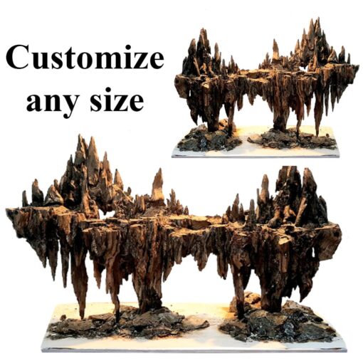 Driftwood aquarium aquascaping landscape island centerpiece fish tank