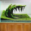 Driftwood aquarium cave driftwood background fish tank decor