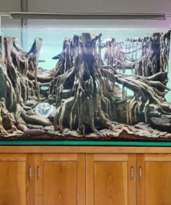 Tree stump aquarium driftwood extra large terrarium background for fish tank